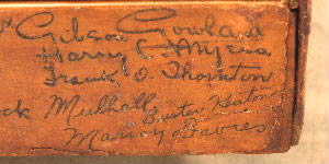 buster keaton signature on box