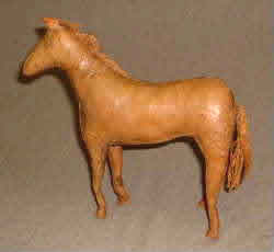 Toy horse after conservation